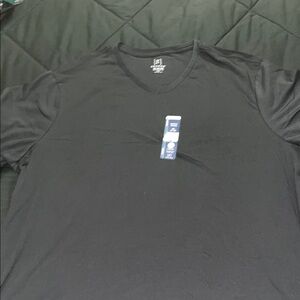 Sport-Tek Men's V-Neck Tee - Black